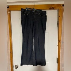 Chadwick’s, Dark Blue Women's Jeans, boot cut, Sz 16